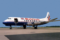 Photo of British Air Ferries (BAF) Viscount G-AOYR c/n 266
