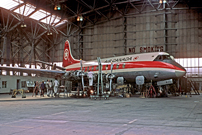 Air Canada Viscount at Heathrow.