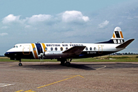 Photo of British Air Ferries (BAF) Viscount G-AOYH *