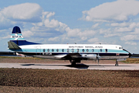 Photo of British Midland Airways (BMA) Viscount G-AVJB