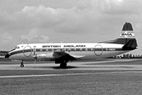 Photo of British Midland Airways (BMA) Viscount G-AWGV