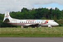 Photo of Home Office Fire & Emergency Training Centre Viscount G-BAPF c/n 338