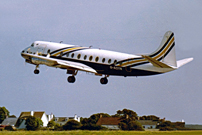 Photo of British Air Ferries (BAF) Viscount G-AOYN