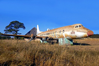 Flying Pot Restaurant Viscount c/n 436 Z-WGB / VP-WGB / G-BGLC / 3D-ACN / 502 / VH-EQQ / N40NB / A6-436 / EP-MRS / VH-TVS