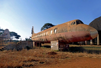 Flying Pot Restaurant Viscount c/n 446 Z-WGC / VP-WGC / G-BCZR / PK-RVN / 9G-AAU