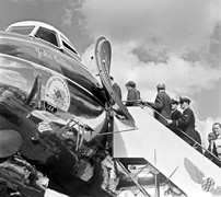 Exhibited at the Society of British Aircraft Constructors (SBAC) air show at Farnborough.