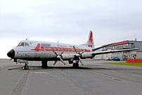 Mid Atlantic Air Museum (MAAM) Viscount c/n 233 N7471 / N555SL / N98KT / N1898T / N820BK / N6591C