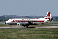 Photo of Capital Airlines (USA) Viscount N7418