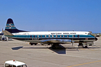 Photo of British Midland Airways (BMA) Viscount G-AZLP