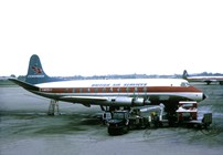 Painted in the Cambrian Airways 'British Air Services (BAS)' livery.