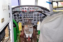 The cockpit.