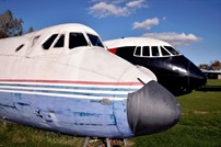 East Midlands Aeropark Viscount G-CSZB / N141RA / VQ-GAB / ZK-NAI / SP-LVC / G-AOXU