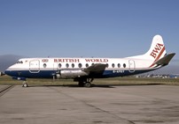 Photo of British World Airlines (BWA) Viscount G-APEY