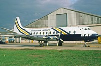 Photo of British Air Ferries (BAF) Viscount G-AOYN