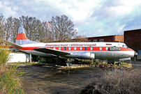 Flugzeug Restaurant Silbervogel Viscount c/n 369 D-ANAB