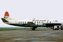 Photo of British Airways (BA) Viscount G-AOYR c/n 266 September 1974