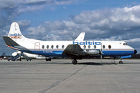 Photo of British Midland Airways (BMA) Viscount G-BAPG c/n 344 June 1988