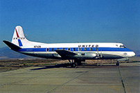 Photo of United Air Lines Viscount N7429