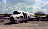 Photo of Stansted Airport Fire School Viscount G-ATVR