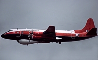 Photo of Royal Aircraft Establishment (RAE) Viscount XT575 c/n 438 August 1986
