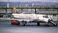 Channel Airways Viscount c/n 366 G-ATVE.