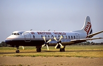 BWA - British World Airlines Viscount G-APEY