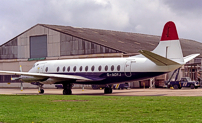 Photo of British Air Ferries (BAF) Viscount G-AOYJ