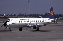 Mandala Airlines Viscount c/n 433 PK-RVS