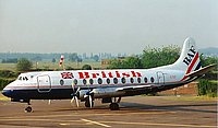 Photo of British Air Ferries (BAF) Viscount G-BLNB