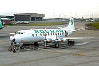 Painted in the Bouraq 'White' livery circa 1988.