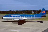 Photo of British Midland Airways (BMA) Viscount G-AZNA