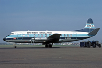 Photo of British Midland Airways (BMA) Viscount G-BFZL