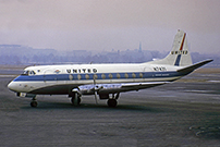 Photo of United Air Lines Viscount N7431