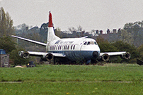 Photo of Southend Airport Fire Service Viscount G-AOHL