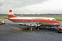 Photo of Cambrian Airways Viscount G-ALWF