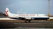 Photo of British Air Ferries (BAF) Viscount G-AOYN