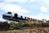 Photo of Civil Aviation Authority Fire Training School Viscount G-AZLS