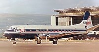 Photo of British Air Ferries (BAF) Viscount G-AOHT