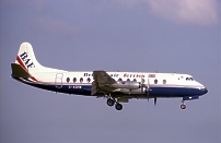 Painted in the British Air Ferries (BAF) 'BAF' livery.