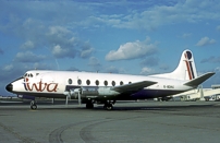 Intra Airways changed the tail colour of their livery to white with a large 'i.