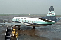 Photo of British Midland Airways (BMA) Viscount G-AZLS