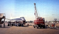 All four Dart engines seized at Bathurst Airport, The Gambia.