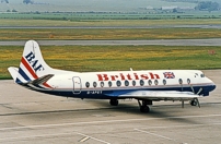 Painted in the British Air Ferries (BAF) 'British' livery.