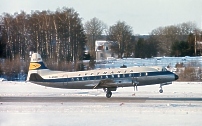The second Lufthansa Viscount livery