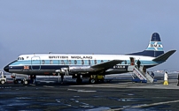 Photo of British Midland Airways (BMA) Viscount G-AZLS