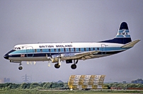 Photo of British Midland Airways (BMA) Viscount G-BAPF